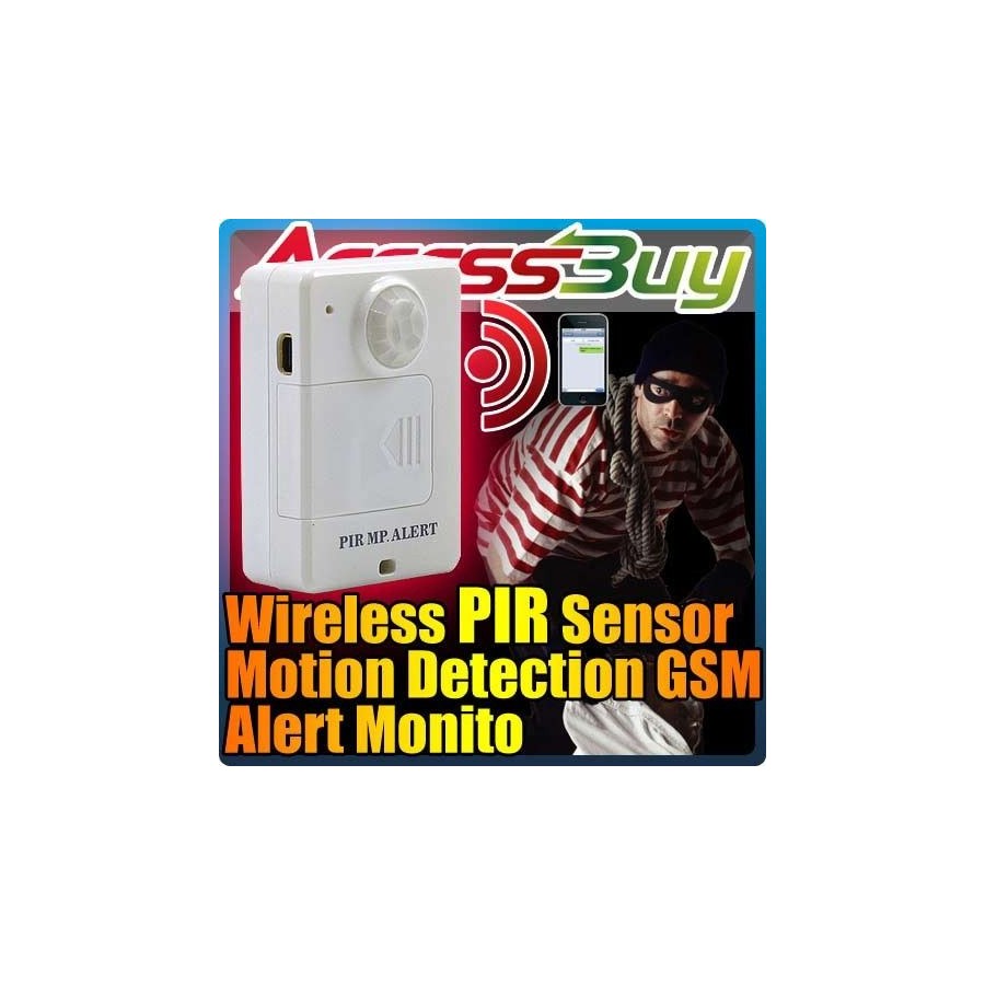 ALARMA GSM con SENSOR por Movimientos y Monitor Espia barata
