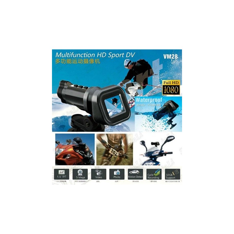 Camara de Video para MOTOS Full Hd 1080 Barata