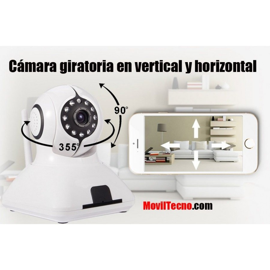 Cámara de Video Vigilancia con tarjeta micro Sd en MovilTecno.com