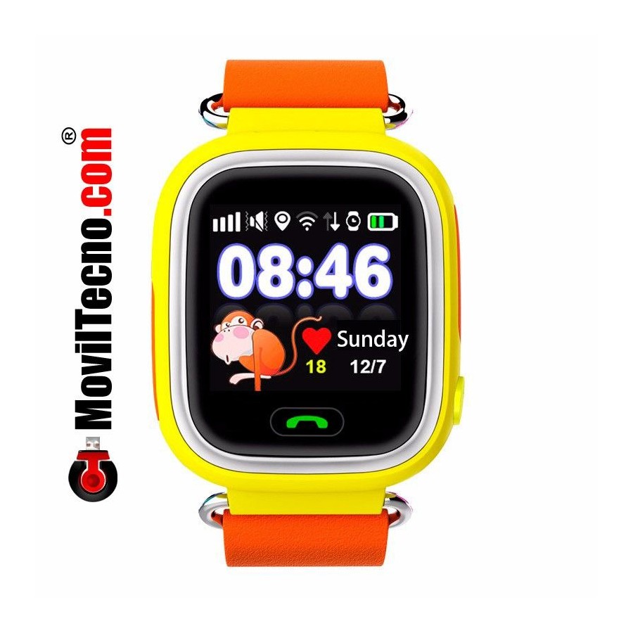 Pulsera localizador GPS niños reloj y móvil