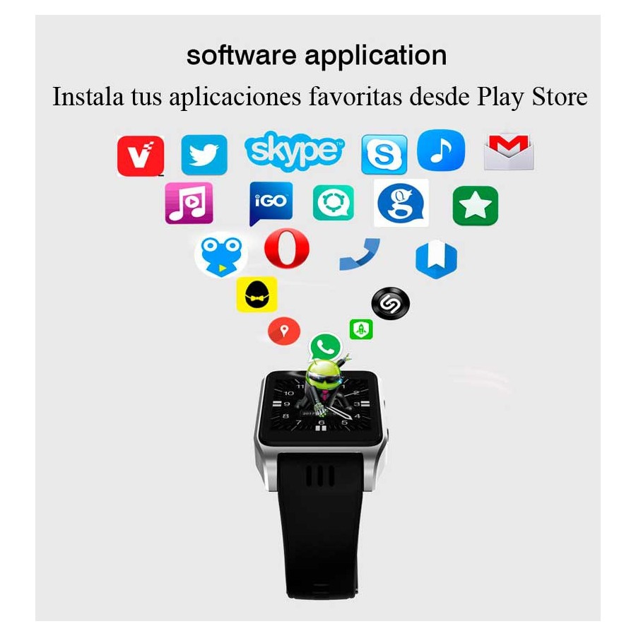 Reloj con whatsapp movil SmartWatch Inteligente