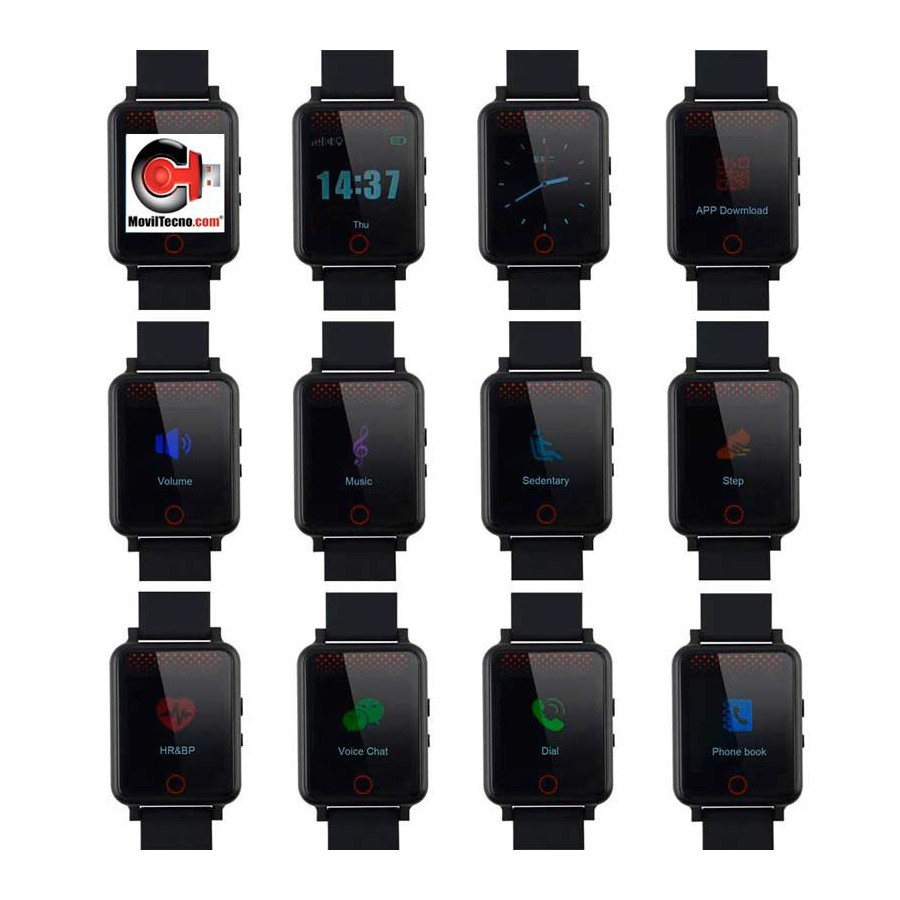 Reloj pulsera GPS para Alzheimer MovilTecno Watch 767