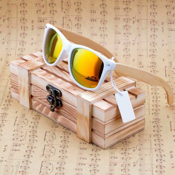 Gafas de sol madera