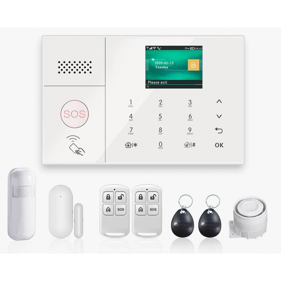 Kit alarma sin cuotas con cámara wifi - Alarmas para Casa