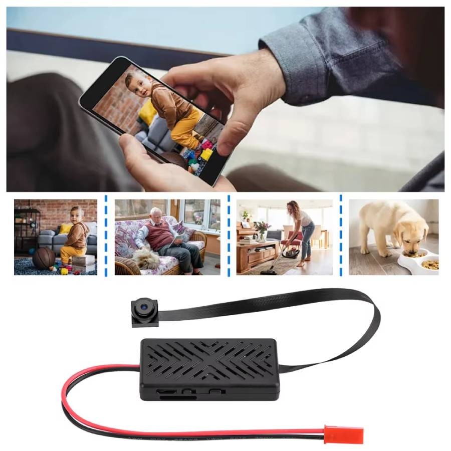 Cámara Botón ESPÍA Oculta con WIFI MovilTecno 878