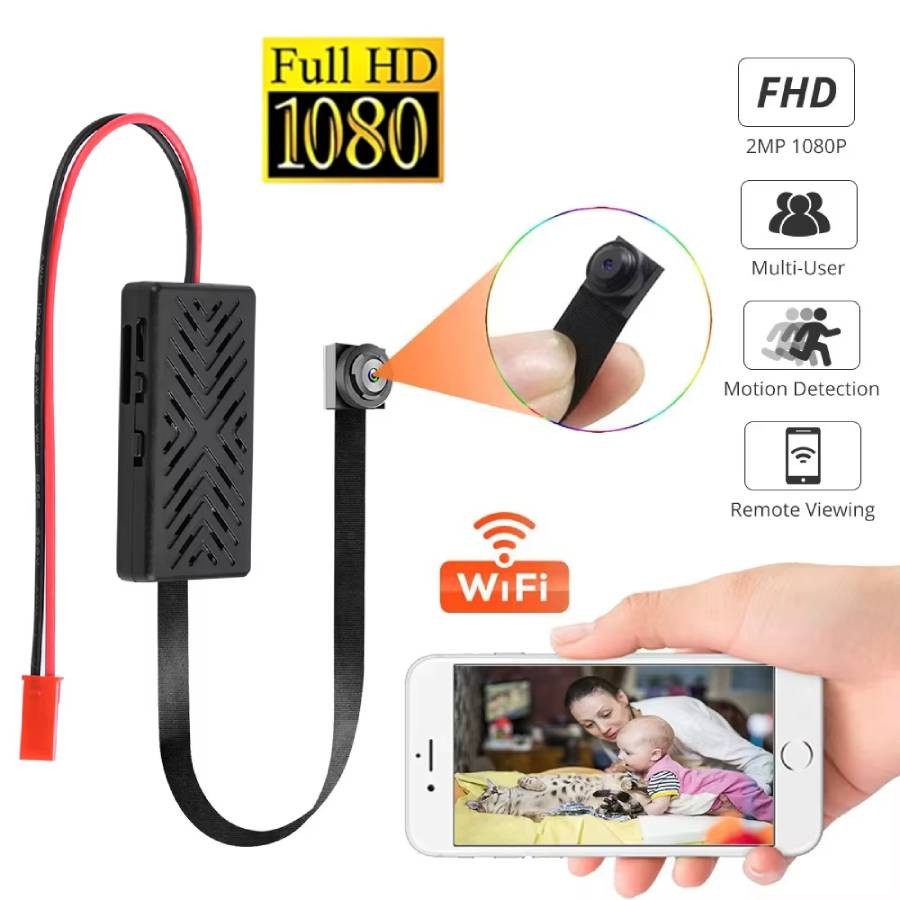 Cámara Botón ESPÍA Oculta con WIFI MovilTecno 878
