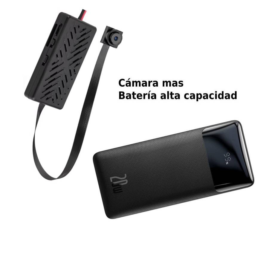 Cámara Botón ESPÍA Oculta con WIFI MovilTecno 878