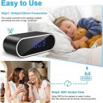 Reloj de MESA con Cámara ESPÍA Wifi MovilTecno 877