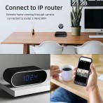 Reloj de MESA con Cámara ESPÍA Wifi MovilTecno 877