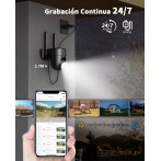 Cámara 4G Exterior con Tarjeta SIM MovilTecno 879