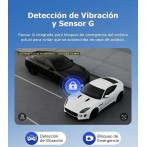Cámara para COCHE 4G GPS 2 Objetivos MovilTecno 884