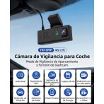 Cámara para COCHE 4G GPS 2 Objetivos MovilTecno 884