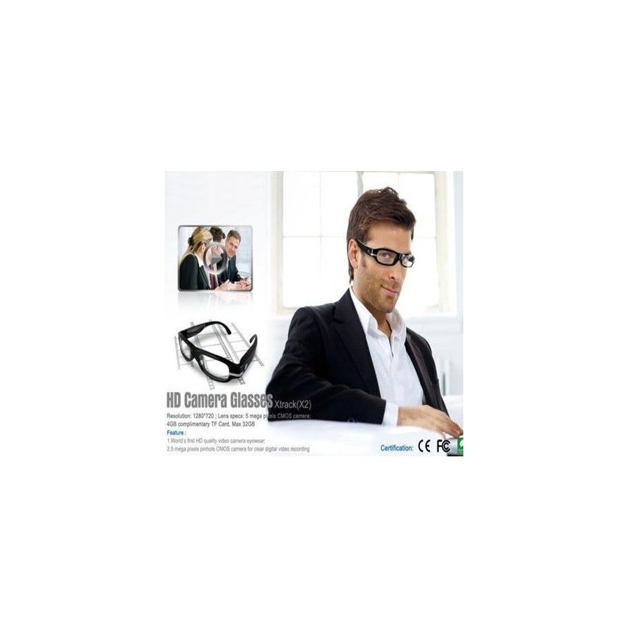 GAFAS con Cámara Espía para grabaciones Ocultas MovilTecno 885