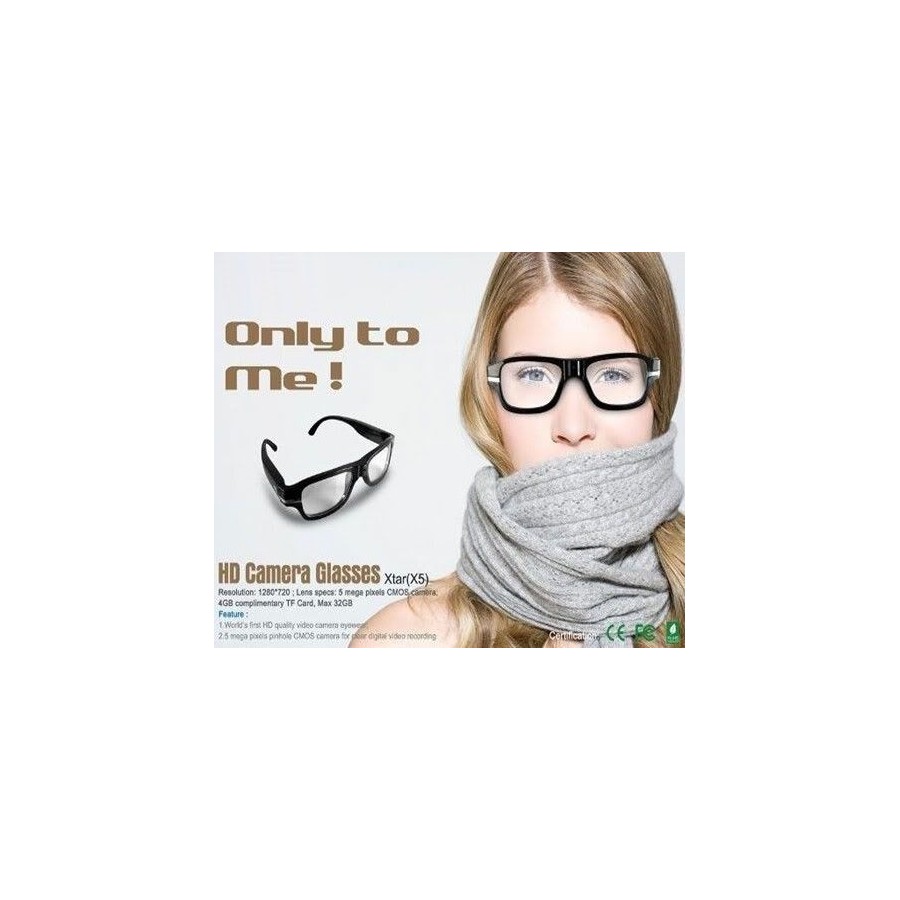 GAFAS con Cámara Espía para grabaciones Ocultas MovilTecno 885