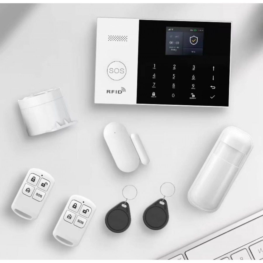 Alarma WIFI y GSM 4G Sin Cuotas MovilTecno 848