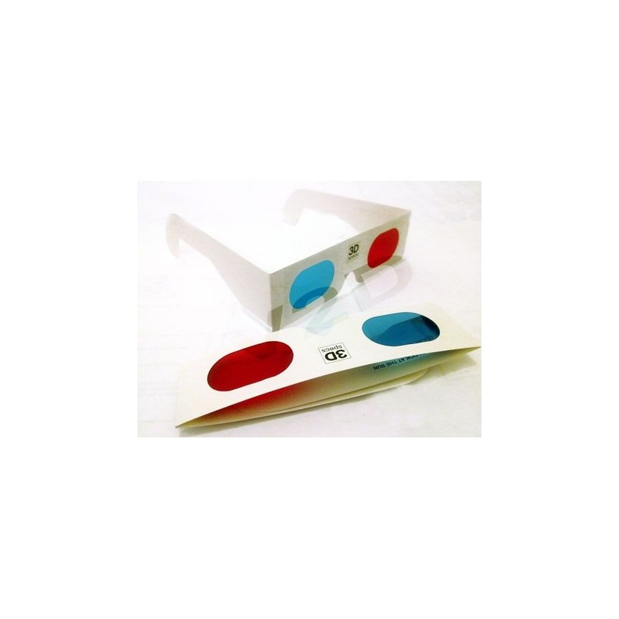 Gafas 3D Azul y Rojo ver Peliculas y Juegos en 3 dimensiones baratas