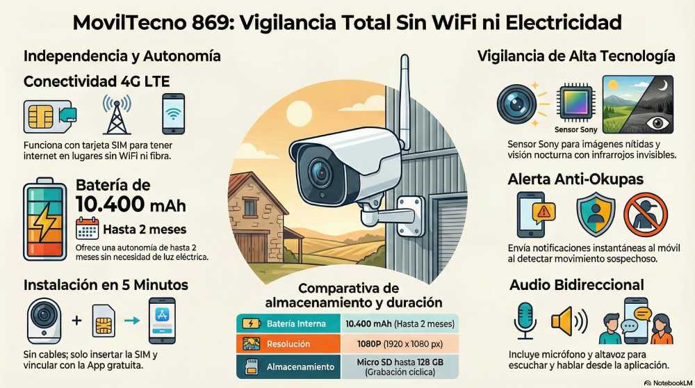 Camara MovilTecno 869