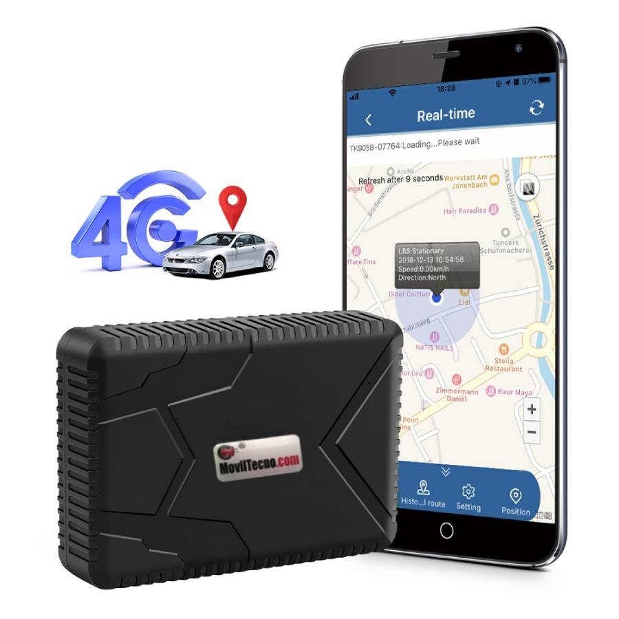 GPS 4G Localizador LAPA ESPÍA para coche 844