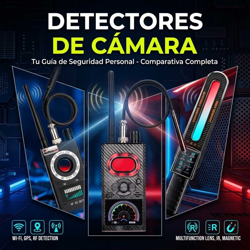 Detectores de Cámaras